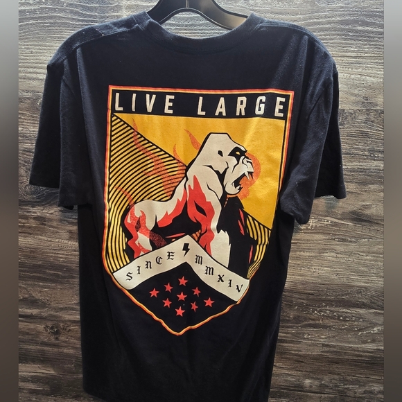Other - Live Large Gorilla Gym Weight‎ Lifting Workout Training T-shirt Mens Size Medium